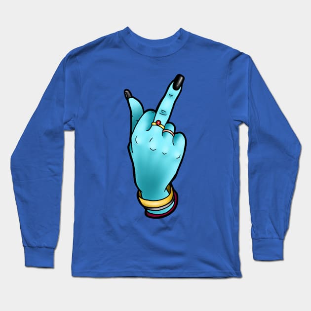 Go F@#k Off! Long Sleeve T-Shirt by ReclusiveCrafts